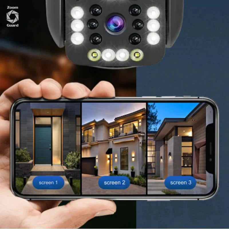 Zoom Guard: Telecamera di sicurezza + Memoria illimitata - 🎁Acquista 1, ricevi 2!